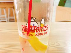 冰鲜柠檬水-蜜雪冰城(万象新城商业街店)