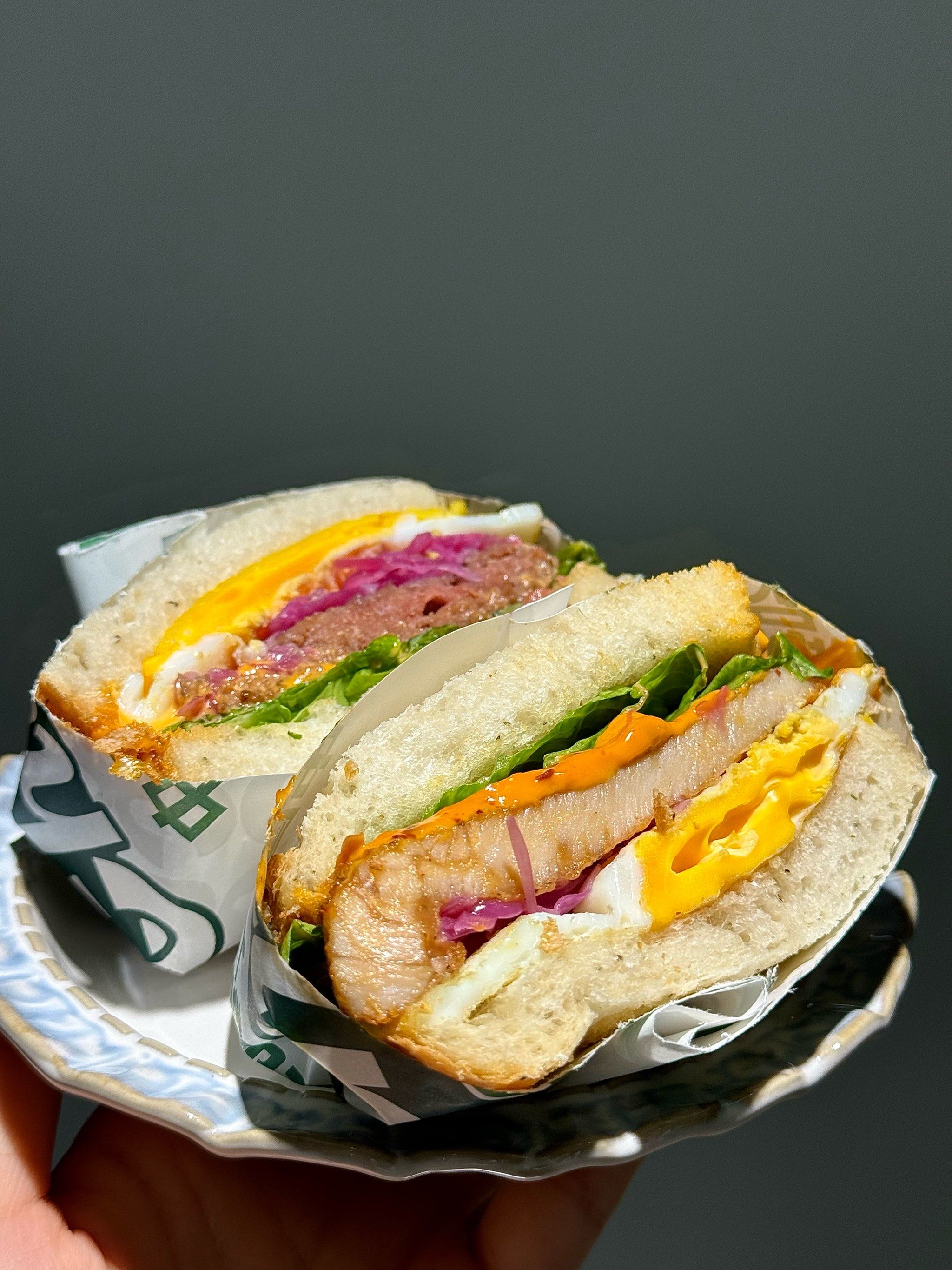 安利厦门好吃的恰巴塔三明治!