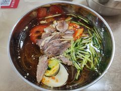 -吉林延边牛肉汤饭，大冷面