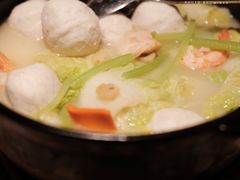 手工鱼丸煮白菜-珍味汤馆·潮汕家乡菜(保利文化广场店)
