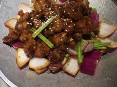 蒜香蜜汁排骨-绿茶餐厅(西单老佛爷店)