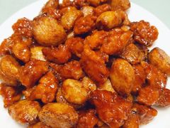 黑蒜子牛肉粒-陈傻子餐厅(世纪都会店)
