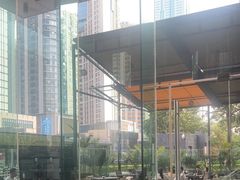 -深圳温德姆至尊酒店·大堂吧·户外花园