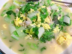 小白菜蛤蜊-粥全粥到海鲜家常菜·海肠捞饭(嫩江路店)