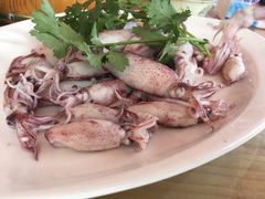 特色油焗小管-原龙海鲜大排档(美食地标店)