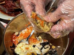 -草家酱蟹炭火烤肉店(珲春南路一店)