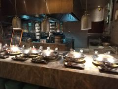 自助取餐区-惠州白鹭湖雅居乐喜来登度假酒店-盛宴标帜西餐厅