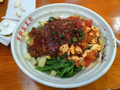 特色三合一-手擀菠菜面(西康路店)