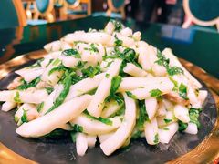 荠菜肉丝炒年糕-皆是厚切炸猪排·罗宋汤(大宁音乐广场店)