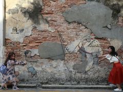 -槟城街头艺术街区