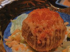 蟹籽熔岩土豆沙律-鸟鹏烧鸟居酒屋(熙龙湾店)