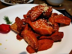拔丝地瓜-上关雪東北菜(中房金谊店)
