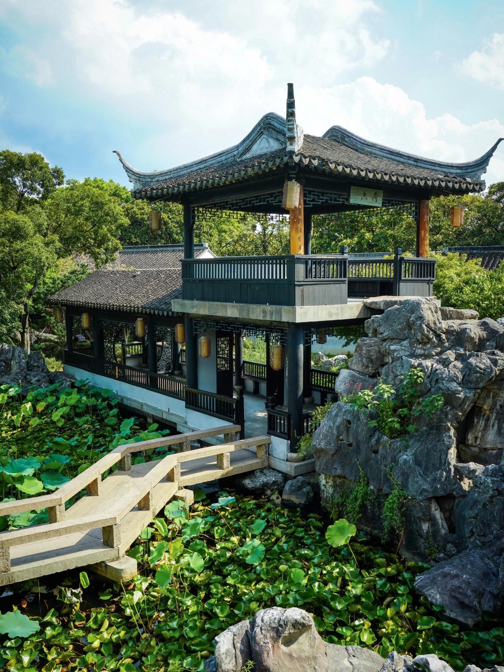 以为拙政园,狮子林够美啦‼️直到去了这里