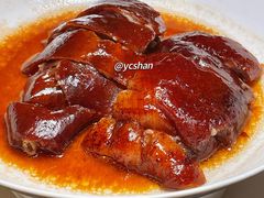 秘制脆皮灌汤烧鹅（例）-炳胜私厨(万象前海店)