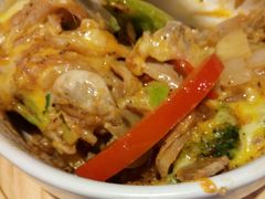 黑椒起司蘑菇鸡肉焗饭-遇见西木美式餐厅(体育路店)