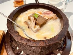 石锅自制黑豆腐-富淳饭店(陆家嘴保利广场店)