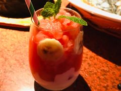 招牌酸奶树莓汁-绿茶餐厅(蓝色港湾店)