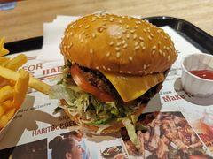 火烤双层牛肉特堡-The Habit Burger Grill 哈比特汉堡(复兴soho店)