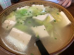 白菜豆腐汤-口口香小吃店