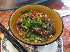 酸辣羊血-简阳董家埂羊肉汤