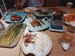 -街角等你.大连海鲜烧烤.经典铁板海鲜串(西安路店)