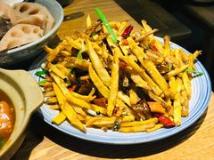 干煸藕丝-静一餐厅·湖北菜(前门创始店)