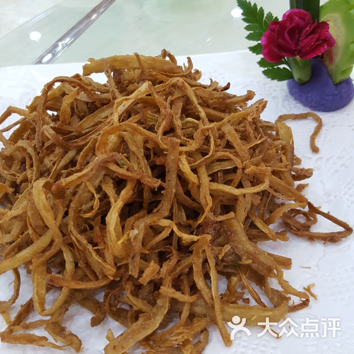 鹅肝酱茶树菇