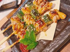 鸡腿肉秋葵串-山葵家居酒屋(天目里店)