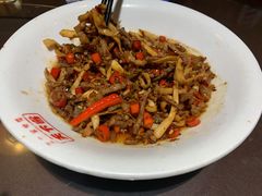 鱿鱼炒肉丝-天下客饭店(中山路店)