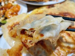 三鲜锅贴-方城小吃店