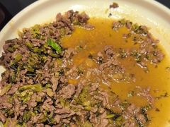 雪菜牛肉丝-食光慢宴·安吉土菜馆