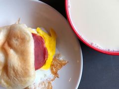 馍夹鸡蛋-马凯餐厅(长椿街店)