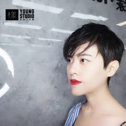 -INS羽毛接发·巴黎画染