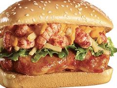 干煸风味小龙虾烤鸡堡-肯德基(友好店)