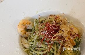 Shrimp Pesto Pasta
