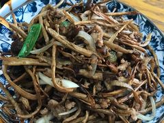 肉碎干迫茶树菇-去茶去餐厅(中央大街店)