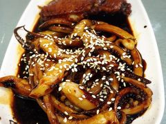 蜜汁龙须拼瑞士鸡翅-新记餐厅(香槟大厦店)