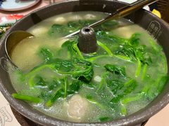 豌豆尖丸子汤-杨记隆府重庆江湖菜(大悦城店)
