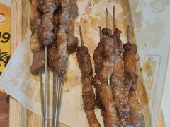 钢钎后腿肉羊肉小串-陳香貴·兰州牛肉面(松江亚繁亚乐城店)
