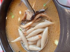 蘑菇汤莜面鱼鱼-西贝(吴江路湟普汇店)