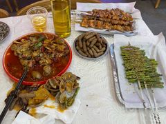 -海盗船. 龙虾烧烤. 酒馆