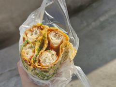 -正宗杂粮煎饼香软鸡蛋饼