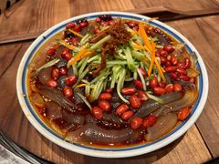 二胖爱吃的拉皮-二胖家铁锅炖大鹅(双井店)