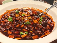 葱烧伙食海参-船歌·鱼水饺青岛菜(闽江二路店)