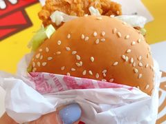 麦辣鸡腿堡套餐-麦当劳(花园城中心店)