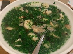 荠菜菌菇竹笋-新白鹿餐厅(城西银泰城店)