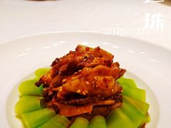 贡笋麻酱鲜鲍-禾珍珠家常小馆(河南博物院店)