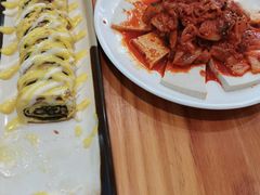 五花肉泡菜豆腐-管中炸鸡(建国道店)