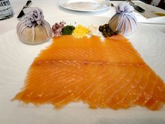 自家制烟熏三文鱼-文华扒房及酒吧(香港文华东方酒店)