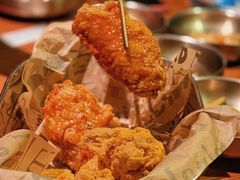 炸鸡双拼-春熙台韩国料理·章鱼肥牛(西丽店)